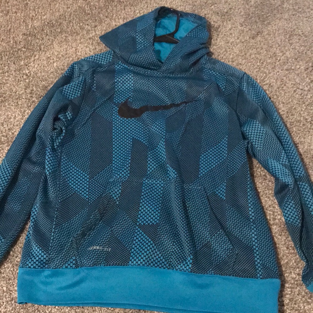 Blue Kids Nike hoodie, size XL